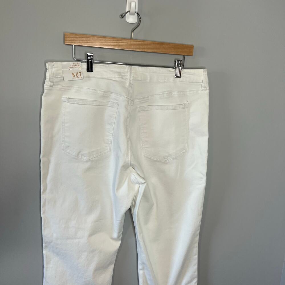 NEW Kut from the Kloth High Hise Catherine Crop Straight Leg Size 16 - Picture 11 of 16